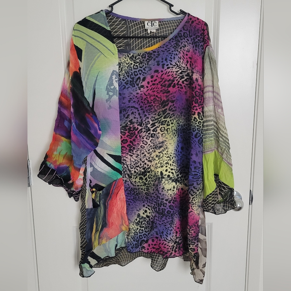 CTC Carol Turner Collection Top Size XL